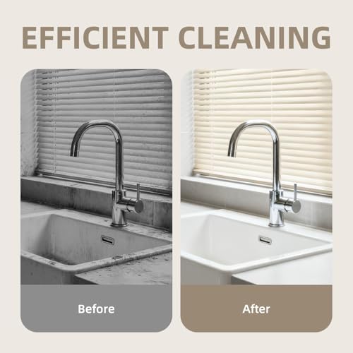 CLEANGOR Grout Cleaner Brush V Shape, Stiff Grout Cleaning Brushes - Image 6