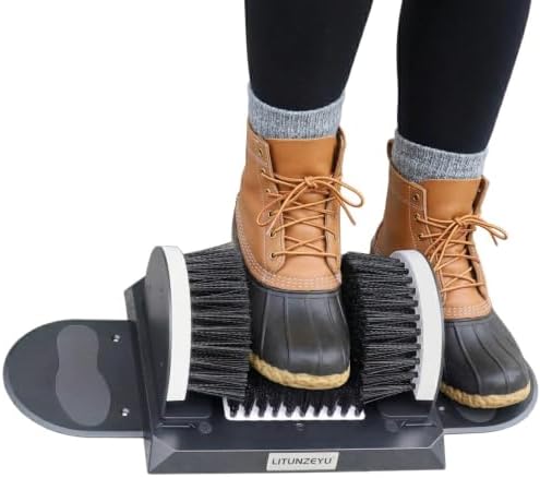 Adjustable Width Boot Scrubber & Shoe Cleaner by Unknown