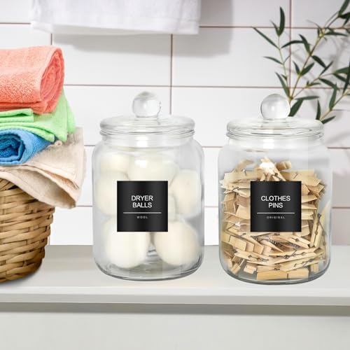 HVSWLY Minimalist Laundry Room Labels，30 Matte Waterproof Labels - Image 3
