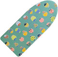 12" x 32" Small Tabletop Ironing Board Cover and Pad, 3 Pairs of Hook and Loop by LCLW