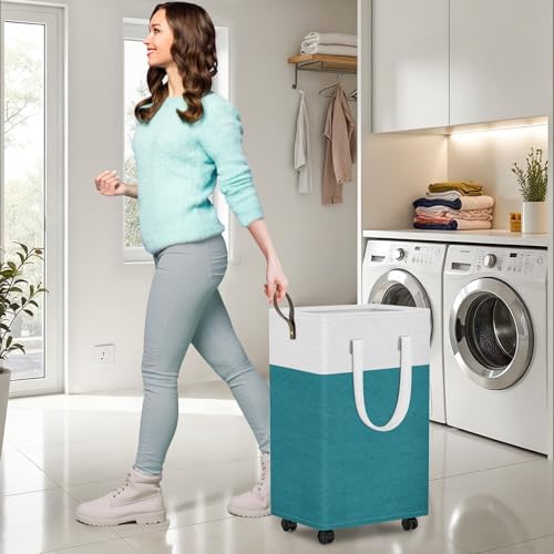 HomeHacks 90L Rolling Laundry Basket - Image 4