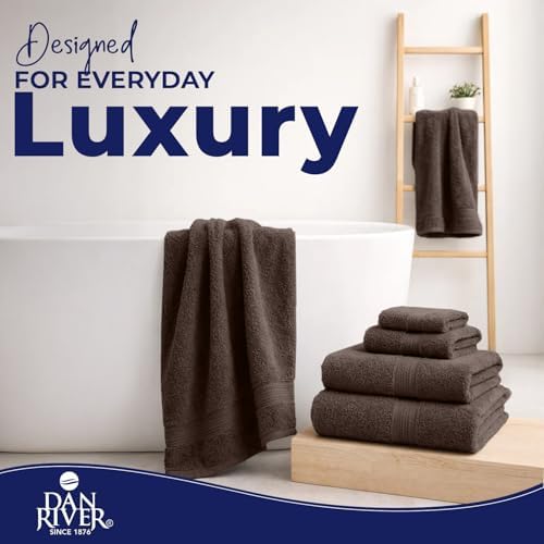 DAN RIVER 8 Piece Luxury Bath Towels - Image 4