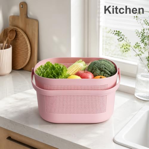Plastic Portable Shower Caddy Basket, Storage Organizer - Image 5