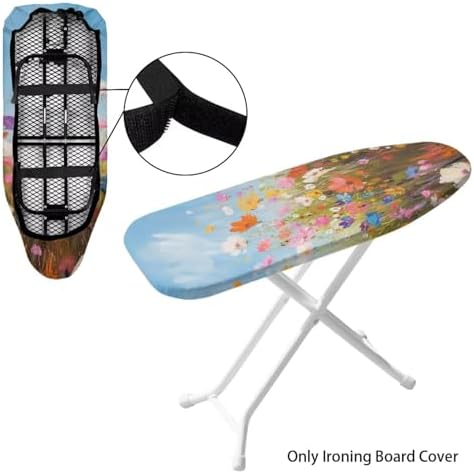 Floral Blossom Ironing Board Covers Stretchy Iron Heat Shield - Image 4