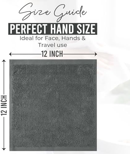 DAN RIVER 12 Pack Cotton Wash Cloths Set - Image 2