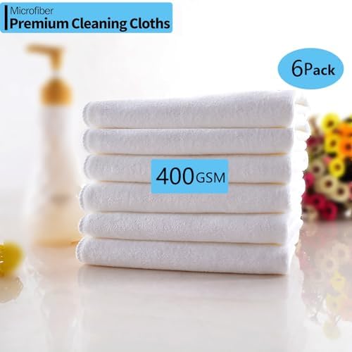Microfiber Cleaning Cloths, Ultra Absorbent Lint Free Towels - Image 3