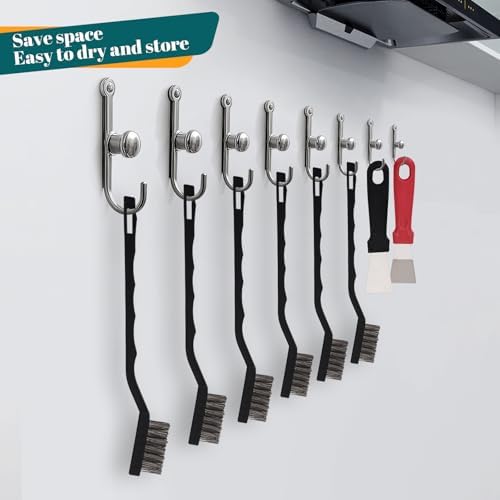 24 Pcs Mini Stainless Steel Wire Brush Set, Wire Scratch Brush - Image 4