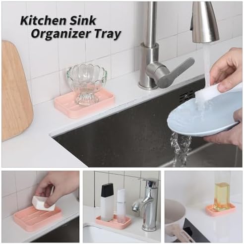 MicoYang Silicone Kitchen Sink Organizer Tray - Image 4