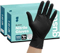 GUSTO Black Nitrile Gloves by GUSTO