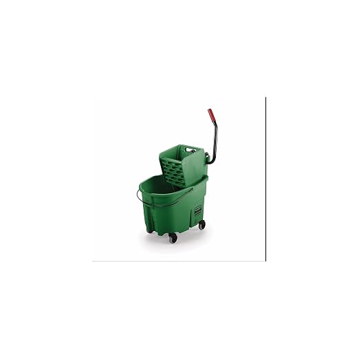 Rubbermaid Commercial Products WaveBrake 35 QT Side-Press Mop Bucket and - Image 3