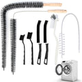 Washing Machine Cleaning Brush, Dryer Vent Cleaner Kit, Crevice Brush by Enpato