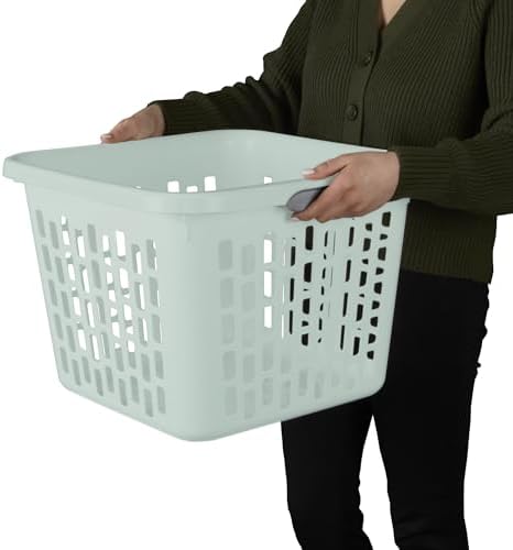 Sterilite Laundry Basket, Plastic Clothes Hamper, 24 Pack - Image 6