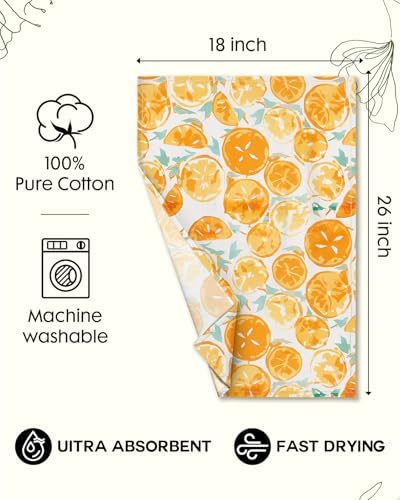 Miss Adola 150GSM Flour Sack Kitchen Towels Set of 2 - Image 4