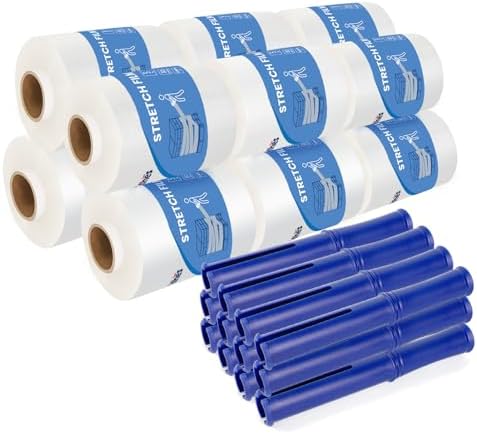 ADHES Mini Hand Stretch Wrap Film, 80 Gauge Industrial Strength - Image 7