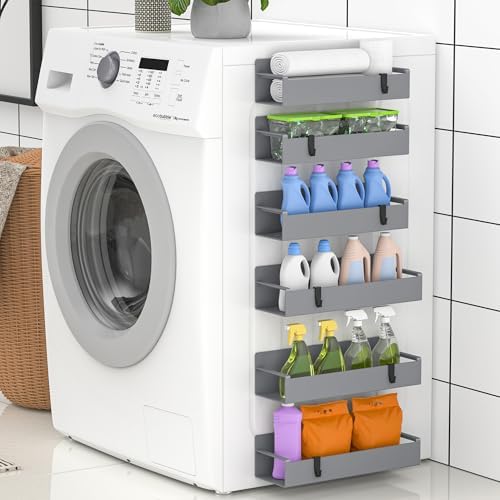 HuggieGems 6 Pack Magnetic Spice Rack Organizer - Image 6