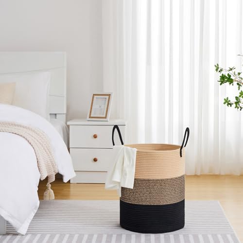 VIPOSCO 53L Tall Woven Laundry Basket Hamper - Image 4