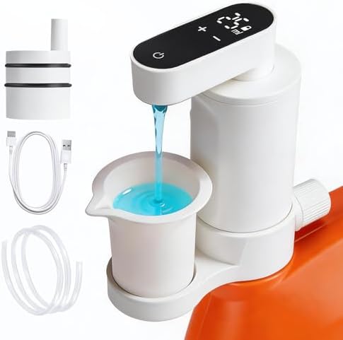 Electric Laundry Detergent Dispenser, Automatic Laundry Dispenser by Yofidra