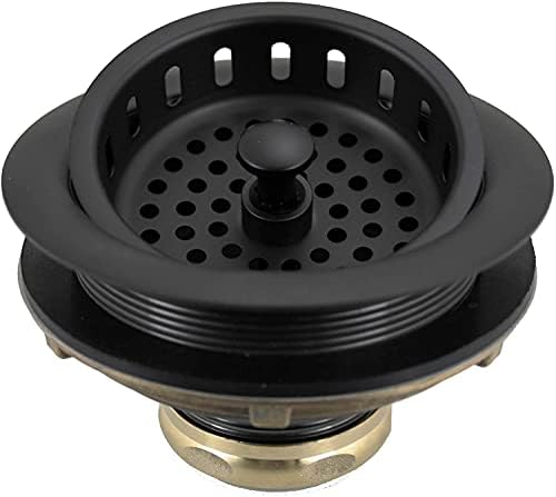 Westbrass A2165-62 4-1/4" OD Post Style Large Kitchen Basket Strainer - Image 3