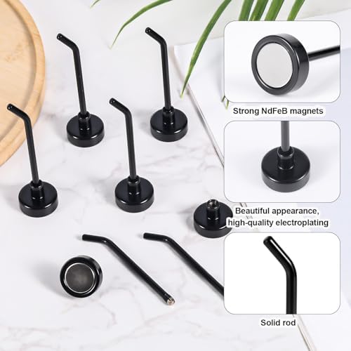 Gosknor 8pcs Large Magnetic Hooks, 2.2lb 7.1cm/2.8in Long - Image 4