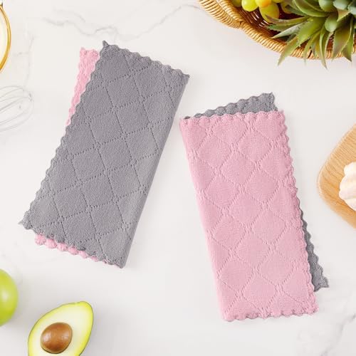 Homaxy 12 Pack Super Soft Dish Cloths - Image 6