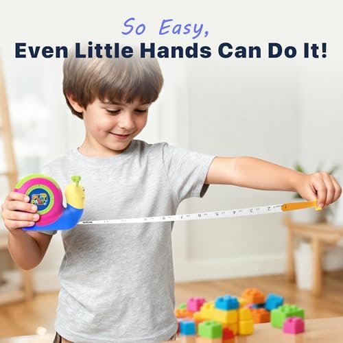 8ft Tape Measure for Kids, STEM Educational Tool - Image 3