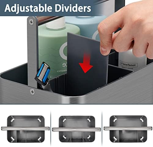 BYUNER Portable Shower Caddy Dorm: Compact Bathroom Caddy Organizer - Image 4