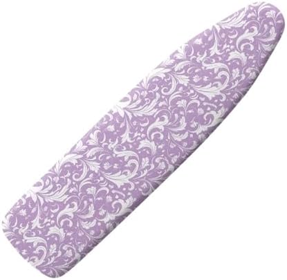 Damask Floral Ironing Board Cover, Modern Aesthetic Art by Daulesho