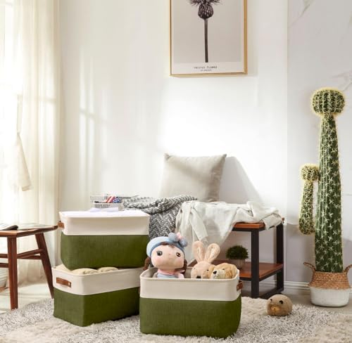 DECOMOMO Storage Bins, Large Fabric Storage Baskets - Image 5