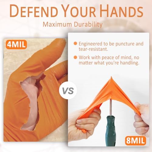PROMEDIX P Heavy Duty Nitrile Gloves - Image 4