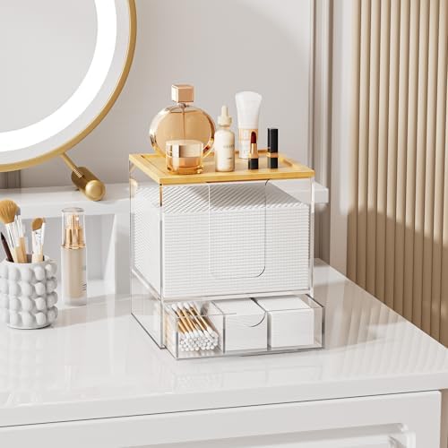 VITVITI Acrylic Disposable Face Towel Holder, Clean Container Box - Image 4