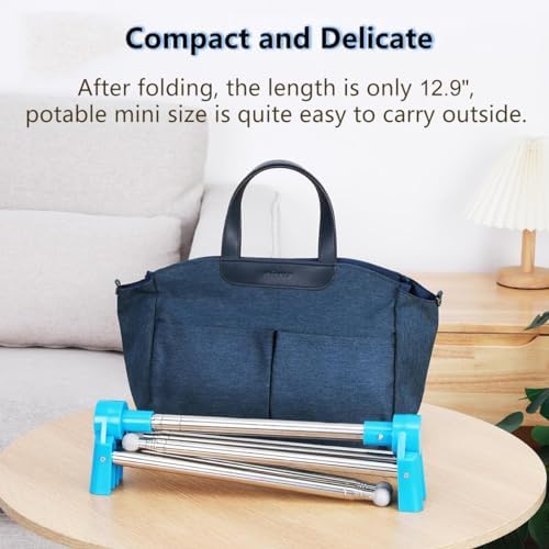 Portable Garment Rack, Folding Clothes Rack, Collapsible Clothing Rack - Image 2