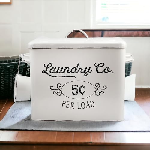 AuldHome Design Farmhouse Laundry Powder Container - Image 2
