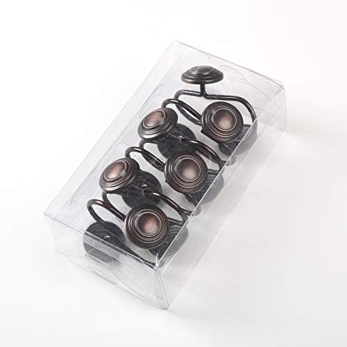 CHICTIE Bronze Shower Curtain Hooks - Image 6