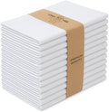 Urban Villa Flour Sack Kitchen Towels Extra Large Premium White DishTowels 100% by CottonTrends