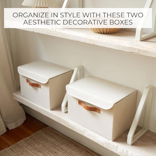 Decorative Linen Storage Boxes - Image 5