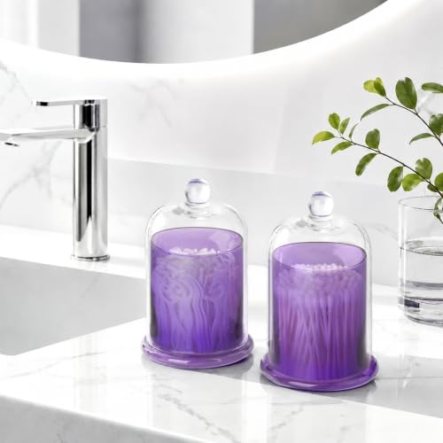 Qtip Holder Glass Apothecary Jars - Image 2