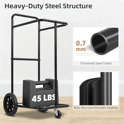 STORAGE MANIAC Rolling Laundry Cart - Image 6