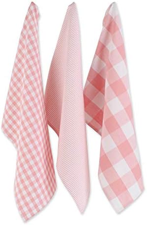DII Gingham Check Kitchen Collection, Dishtowel Set - Image 2