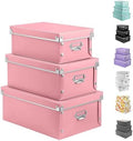 XUCHUN File Storage Boxes, Foldable Storage Bins by XUCHUN