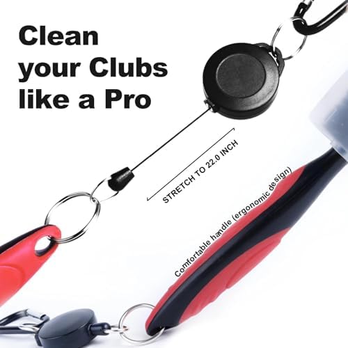 Durable Golf Club Groove Cleaner Brush and Shoes Brush - Image 4