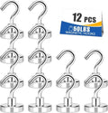 MIKEDE Magnetic Hooks Heavy Duty 50lbs Magnets by MIKEDE