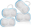 Luomorgo 4-Pack Bra Wash Bags by Luomorgo