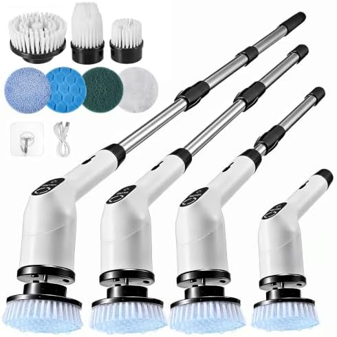 Electric Spin Scrubber, Cordless Cleaning Brush by Unknown