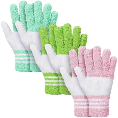 Patelai 3 Pairs Microfiber Dusting Gloves by Patelai