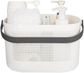 Plastic Portable Shower Caddy Basket, Storage Organizer by UUJOLY