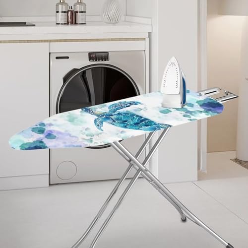 Sea Turtle Ironing Board Cover and Pad Standard Size Iron Board Dustproof - Image 2