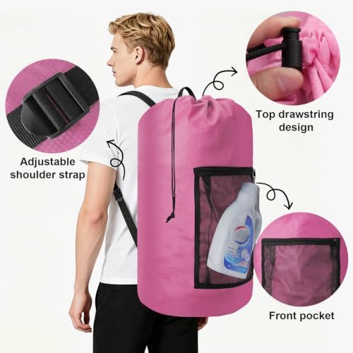 Laundry Bag Backpack Durable Laundry Bag - Image 3