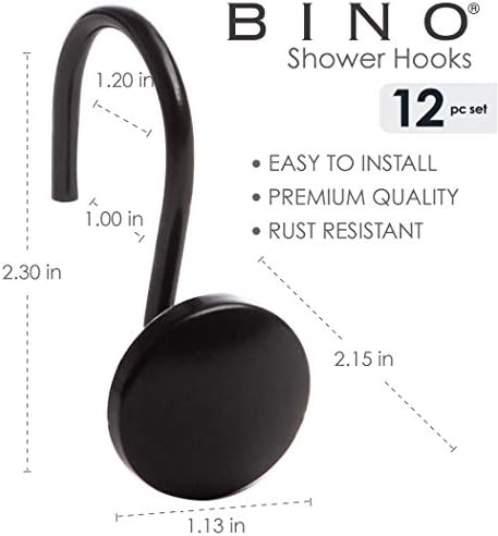 BINO | Shower Curtain Hooks - Image 2