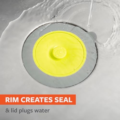 Full Circle Catch & Close Sink Strainer, Prevents Clogs, Durable - Image 2