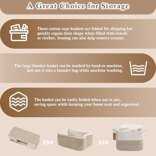 Goodpick Woven Rope Storage Basket - Image 7